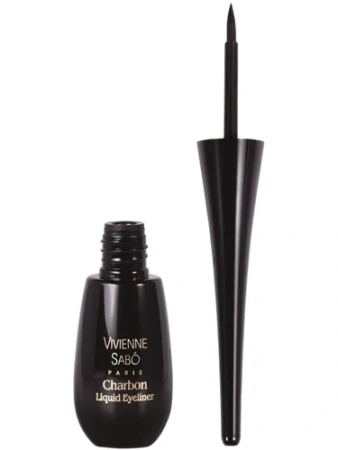 VIVIENNE SABO Charbon Liquid EYELINER Подводка для глаз жидкая (№ 01 - черный, 6 мл)