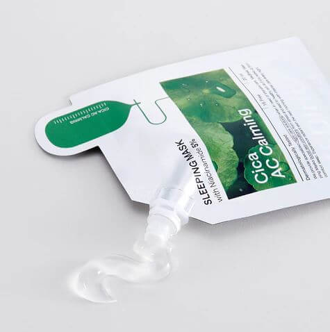 MEDIHEAL CICA DERMAPLUS MASK Успокаивающая ночная маска (Объем: 20 мл)