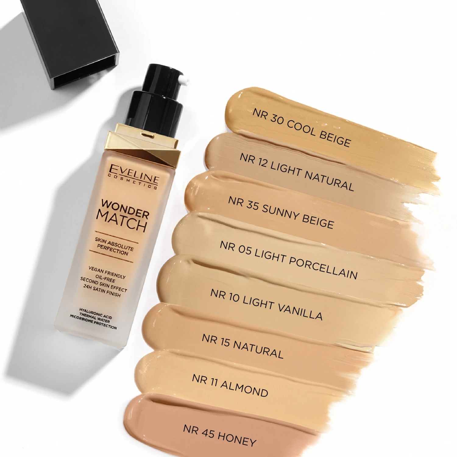 Eveline Cosmetics Wonder Match Тональный крем (№ 025 Light beige, 30 мл)