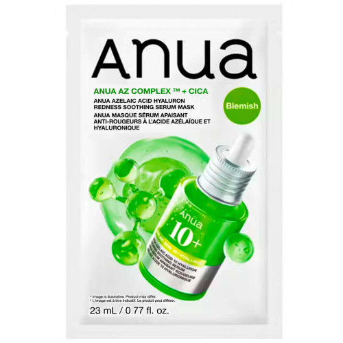 Anua Azelaic Acid Hyaluron Redness Soothing Serum Mask Успокаивающая маска с азелаиновой кислотой