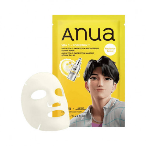 Anua k-pop demon hunters vita c + porestrix serum mask Маска для лица