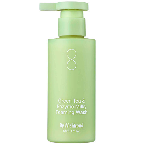 By Wishtrend Green Tea & Enzyme Milky Foaming Wash Энзимное средство для умывания с зелёным чаем