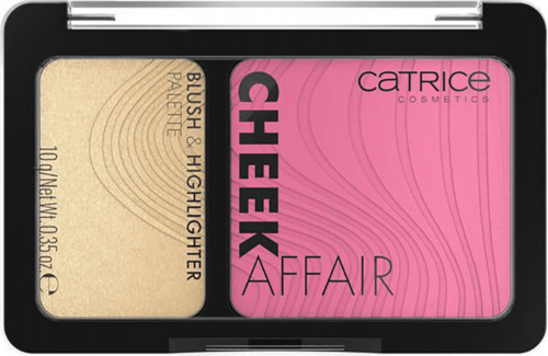Catrice Cheek Affair Blush & Highlighter Palette Палетка для макияжа (010 - Love At First Swipe)