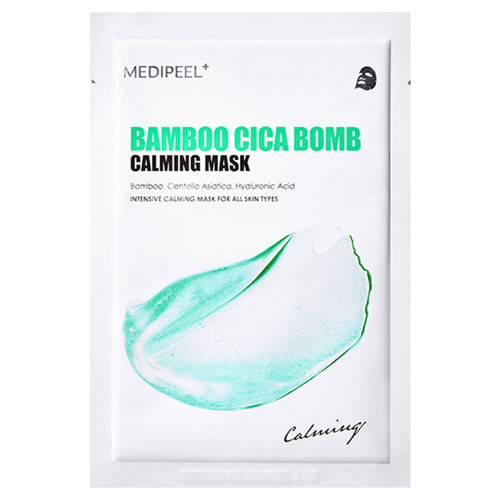 Medi-Peel тканевая маска (Bamboo Cica Bomb Calming Mask, 25 ml)