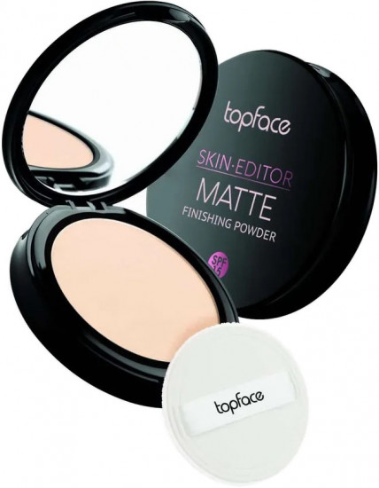 Topface PT 263 Пудра КОМПАКТНАЯ МАТОВАЯ (№ 01 – Ivory / Слоновая кость)