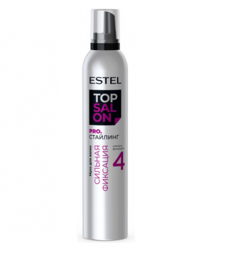 ESTEL TOP SALON PRO.СТАЙЛИНГ Мусс для волос сильная фиксация