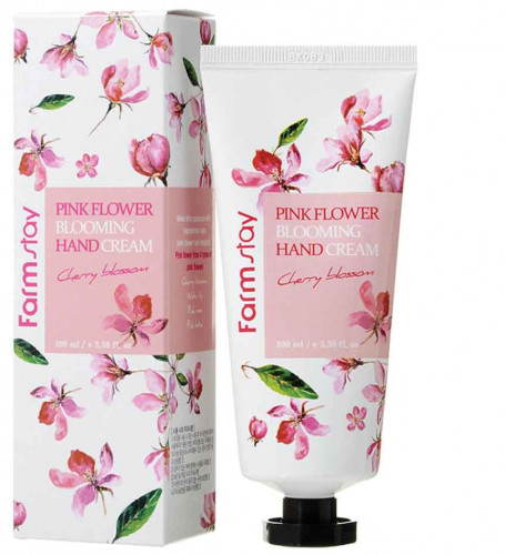 FarmStay Pink Flower Blooming Hand Cream Крем для рук