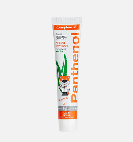 Compliment Panthenol, Aloe Vera Эмульсия для детей мягкая