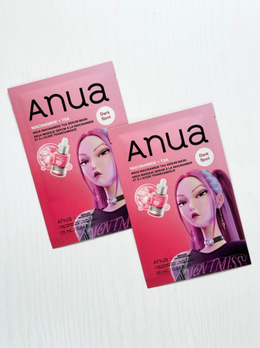 Anua Niacinamide TXA Serum Mask Интенсивная осветляющая тканевая маска
