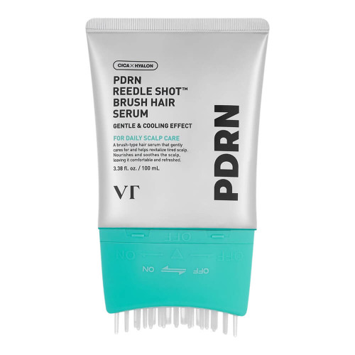 VT Cosmetics PDRN Reedle Shot Brush Hair Serum Массажная сыворотка с ПДРН для кожи головы