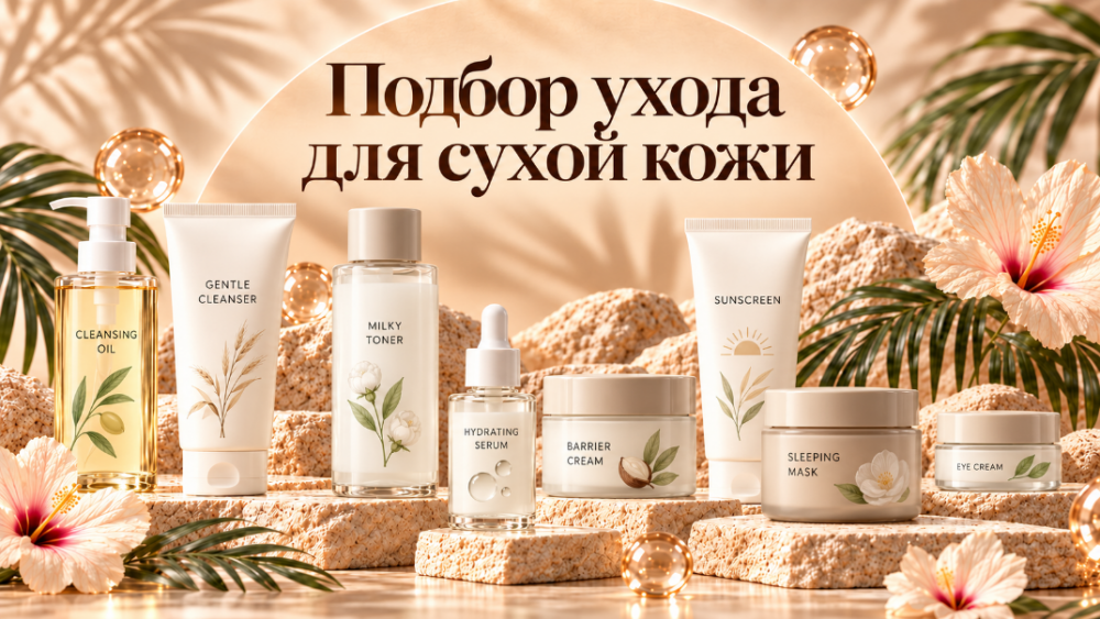 Уход для сухой кожей