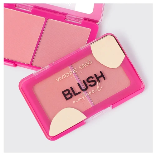 Vivienne Sabo Blush Naturel Palette Палетка румян для лица (01 нежно-розовый)