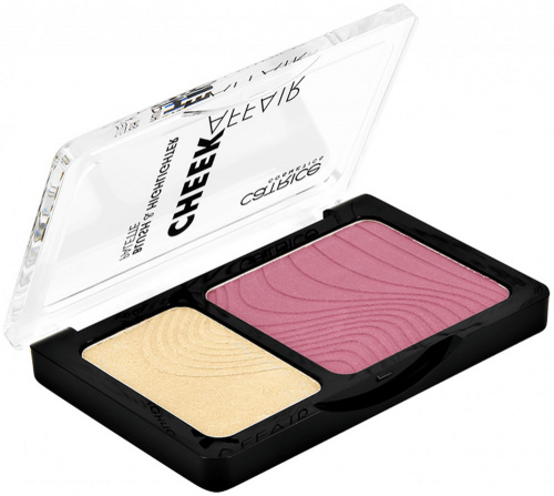 Catrice Cheek Affair Blush & Highlighter Palette Палетка для макияжа (010 - Love At First Swipe)