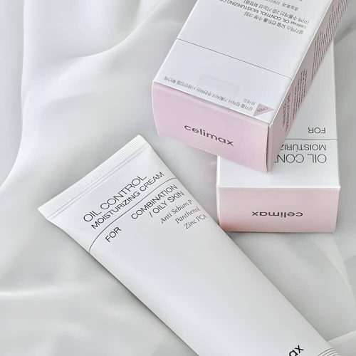 Celimax Oil Control Moisturizing Cream Увлажняющий крем для жирной кожи (Объем: 80 мл)