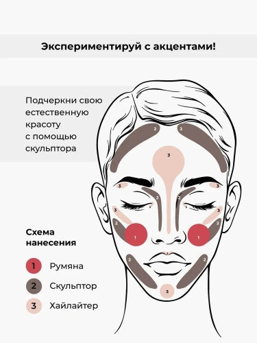 LIC Sculpt Скульптор для лица (01 Cinnamon dust, холодный)